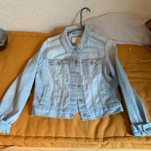 Forever 21 light wash denim jacket